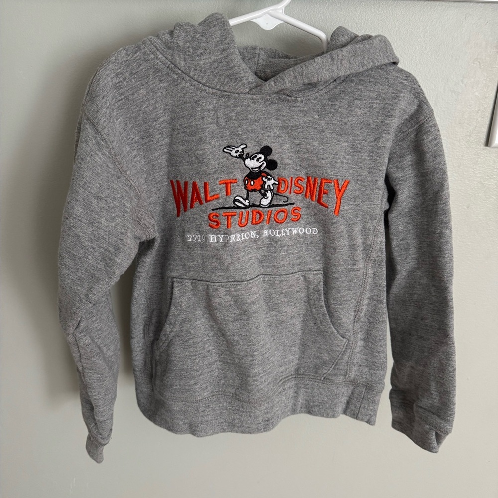 Kids size 5/6 Gray Disney Hoodie